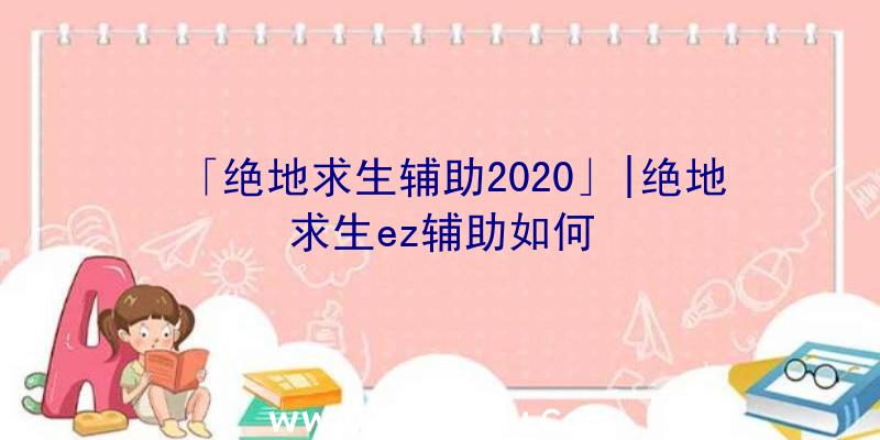 「绝地求生辅助2020」|绝地求生ez辅助如何